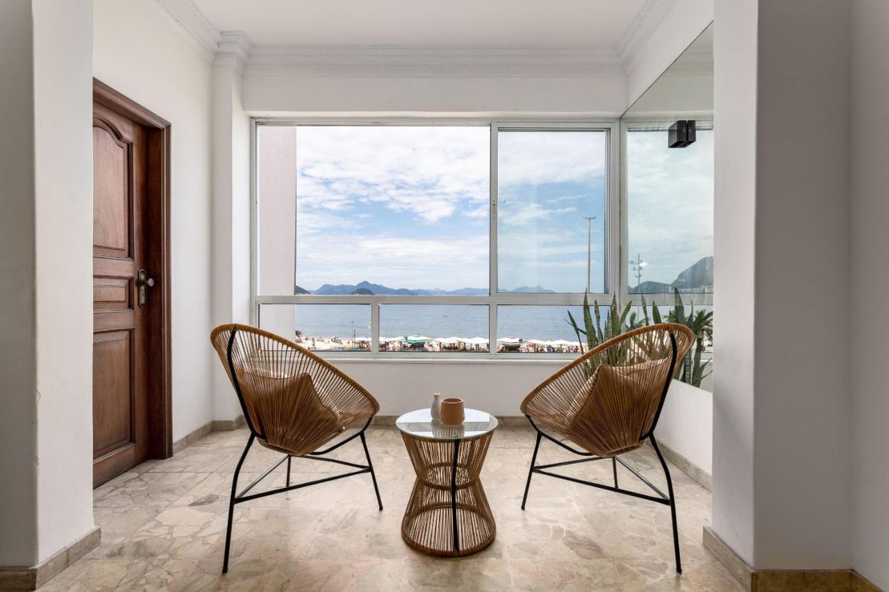 Sofisticado Em Copacabana - Vista Para Praia - A403 Z3 Apartamento Rio de Janeiro Exterior foto