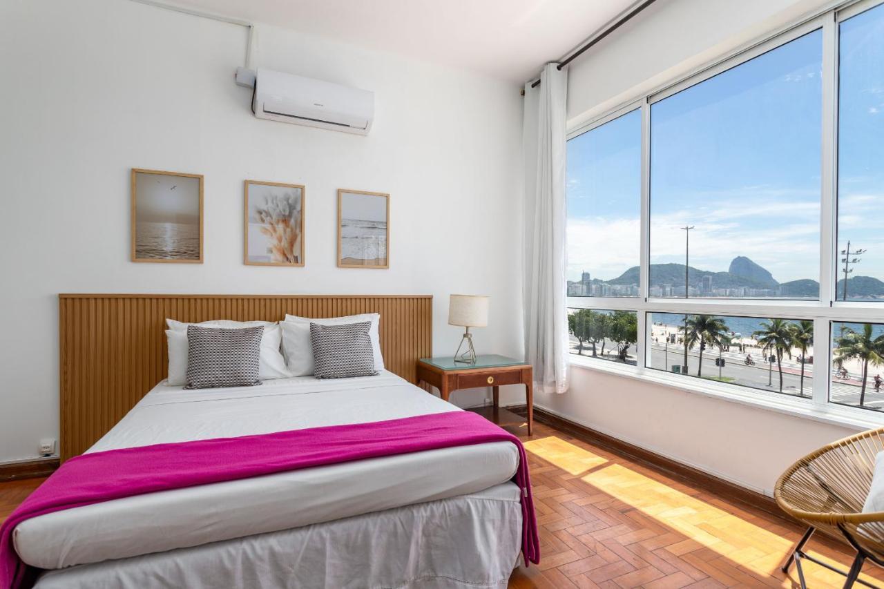 Sofisticado Em Copacabana - Vista Para Praia - A403 Z3 Apartamento Rio de Janeiro Exterior foto