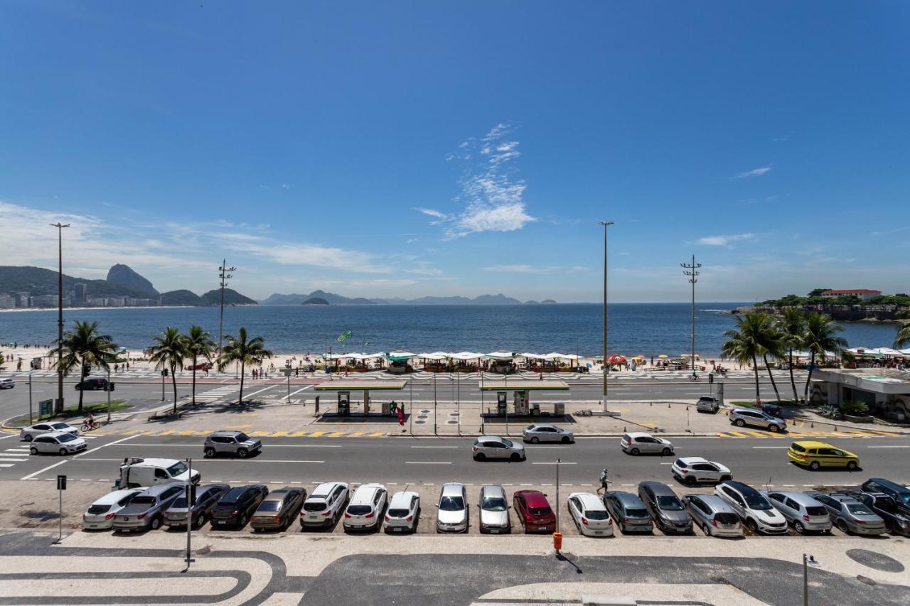 Sofisticado Em Copacabana - Vista Para Praia - A403 Z3 Apartamento Rio de Janeiro Exterior foto