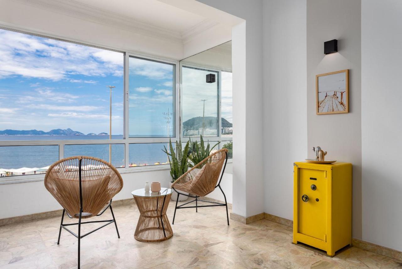 Sofisticado Em Copacabana - Vista Para Praia - A403 Z3 Apartamento Rio de Janeiro Exterior foto